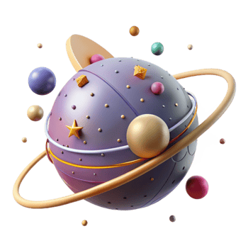 magnificent vintage Comet Orbit Diagram Isolated with Elliptical Path detailed png