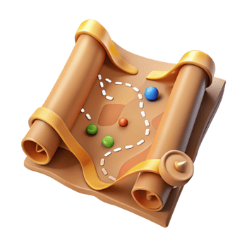 magnificent modern Ancient Map Trade Route Cutout Isolated exclusive png