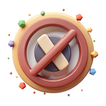 serene classic Anti Poaching Sign Simple Design Cutout Transparent Background genuine png