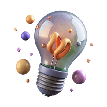 impressive artistic Eco Friendly Lightbulb Glowing Softly Isolated high quality png