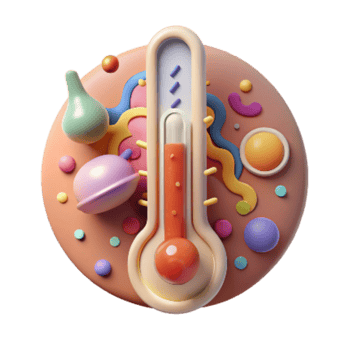 impressive artistic Global Warming Thermometer with Rising Temperature Transparent Background authentic png