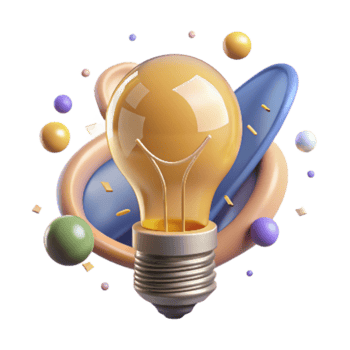 vibrant abstract Eco Friendly Light Bulb Shining Isolated detailed png