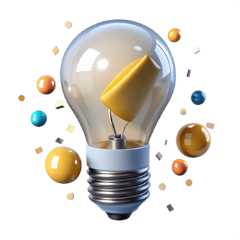 extraordinary contemporary Energy Efficient Lightbulb Front View Cutout detailed png