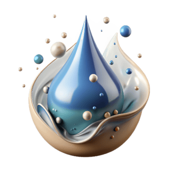 impressive vintage Clean Water Drop Splashing Isolated png