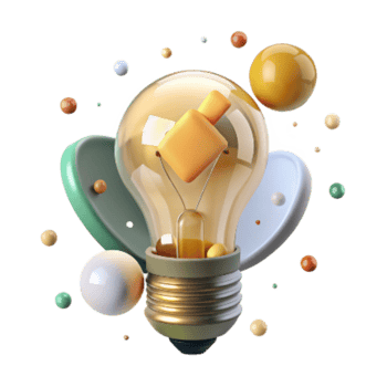 elegant creative Eco Friendly Light Bulb Shining Isolated high resolution png