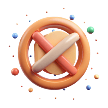 wonderful creative Anti Poaching Sign Simple Design Cutout Transparent Background detailed png