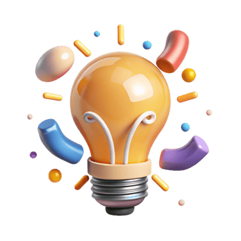 dramatic artistic Bright Idea Lightbulb Collaboration Symbol Transparent high resolution png