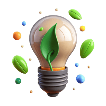 stunning vintage Eco Friendly Light Bulb Shining Isolated exclusive png