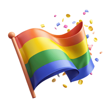 stunning creative Colorful National Flag Cutout with Vibrant Hues original png