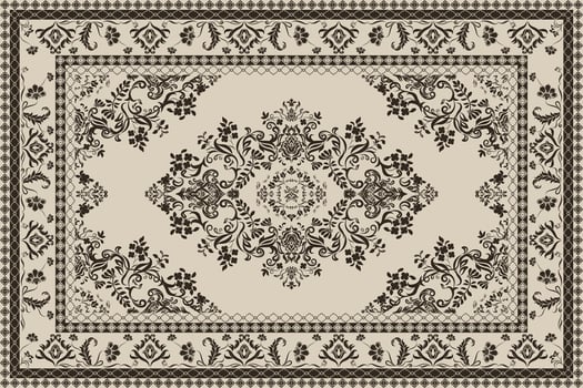 This collection of Persian carpet patterns is perfect for bringing a global flair to your designs vector