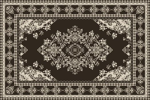 Create luxurious designs with the intricate details of these Persian carpet patterns vector