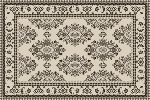 Elevate your designs with these detailed Persian carpet patterns, perfect for textiles and wallpapers vector