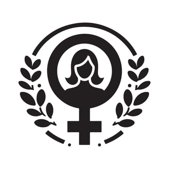 female empowerment art vector