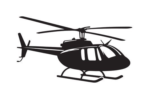 helicopter icon design vector