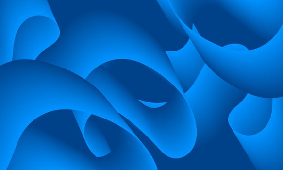 Abstract Blue Fluid Shape Background Wallpaper Design vector