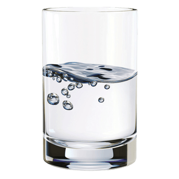 Glass Water Clear Refreshing Beverage Drink Item Ideal for Quenching Thirst png