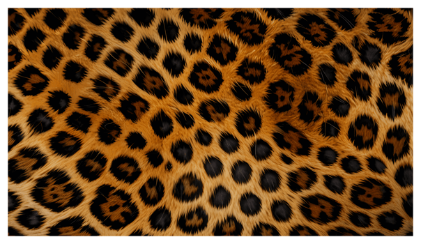 Realistic Leopard Print Background Seamless Animal Skin Pattern png