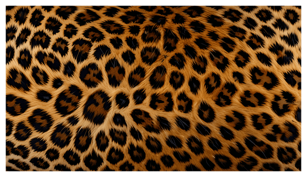 Rich Texture of Leopard Skin png