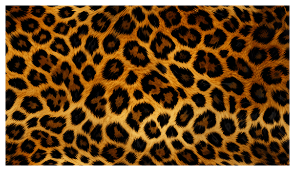 Fashion-Ready Leopard Texture Print png