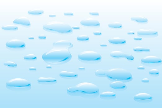 Water Droplets and Dews vector