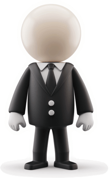 Stylized business figure illustration. png