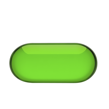 shiny green oval button with glossy surface, isolated on transparency background, is perfect for web design or app interfaces. vibrant color and smooth texture make it visually appealing png