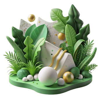 stunning artistic Nature Preserve Lush Greenery Transparent Cutout high resolution png