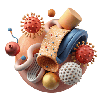 serene contemporary Infographic Showing Disease Spread Isolated png