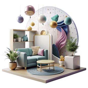 impressive abstract Modern Apartment Interior Cutout png