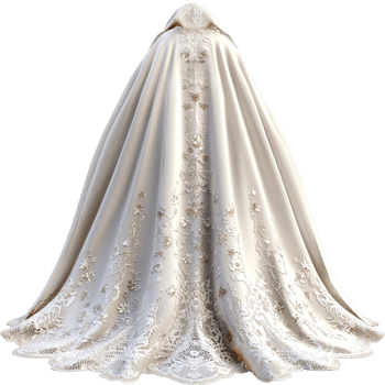 White Satin Fabric Draped Smooth Texture Elegant Decorative Luxury Charm png