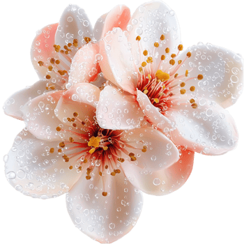 White and Pink Flower Large Bloom, Showcasing Natures Beauty and Serenity, Evoking Elegance and Charm, A Timeless Floral Piece that Brings Tranquility and Grace to Any Space or Arrangement, png