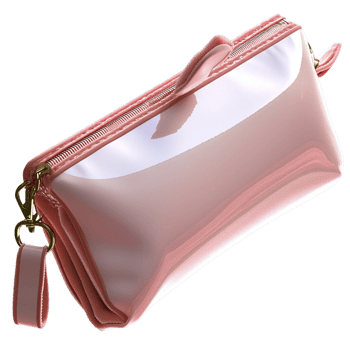 Pink Handbag Ornate Pattern Elegant Accessory Luxury Fashion Statement Charm png