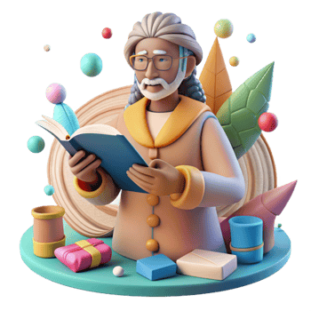 magnificent abstract Indigenous Elder Sharing Knowledge Cutout Isolated exclusive png
