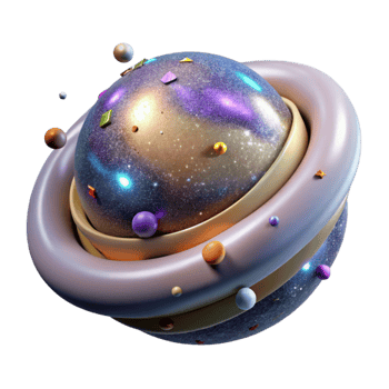 wonderful classic Milky Way Core Isolated on Transparent Background authentic png