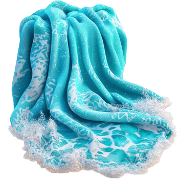 Blue Silk Scarf Draped Fabric and Vibrant Hue, An Elegant Accessory for Adding a Luxurious Fashion Statement to Any Outfit, Perfect for Elevating Your Look Rich Color and Soft Texture, png