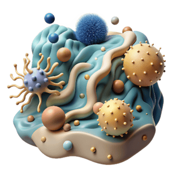 stunning classic Microscopic Water Organisms Cutout Isolated professional png
