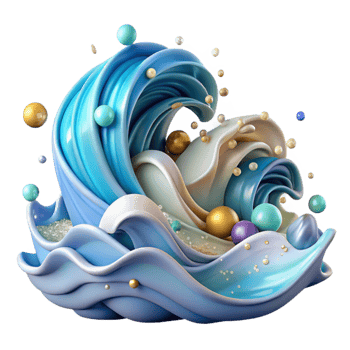 dramatic traditional Ocean Waves Crashing Dramatic Lighting Transparent Background detailed png