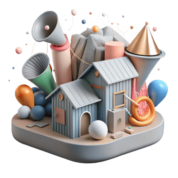 extraordinary minimalist Noise Pollution in Residential Area Cutout high quality png