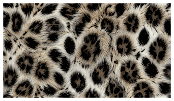 Snow Leopard Animal Print for Decor png