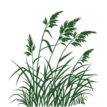Cane silhouette on white background. hand drawing sketch vector