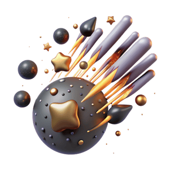 extraordinary artistic Meteor Shower with Multiple Streaks Transparent Background genuine png