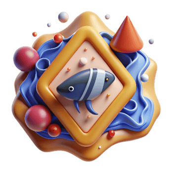 elegant contemporary Overfishing Warning Sign Isolated exclusive png