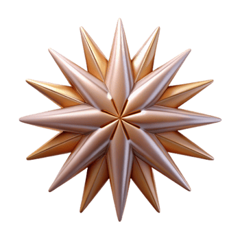 romantic immaculate Starburst pattern, symmetrical, clean lines, with Scalable Design. top-tier png