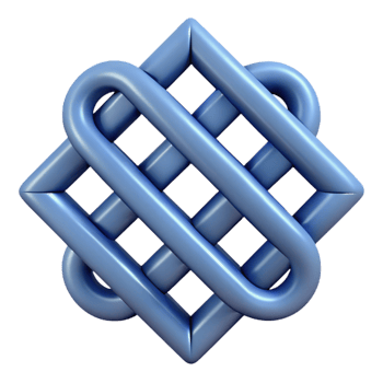 playful splendid Geometric pattern of interlocking squares. Symmetrical, single-weight stroke, with Scalable Design. sharp png