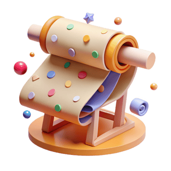 extraordinary modern Paper Roll on Stand Side Angle Cutout professional png