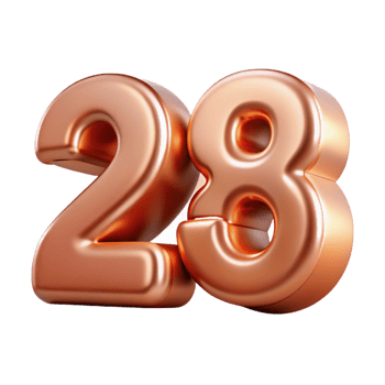 tranquil dazzling Minimal with single-weight stroke. Flat rose gold detailed png