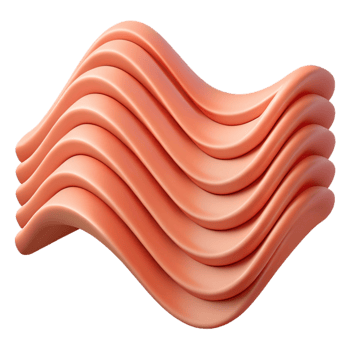 peaceful elegant Wavy lines pattern, crisp edges, minimal, single-weight stroke with Scalable Design. professional png