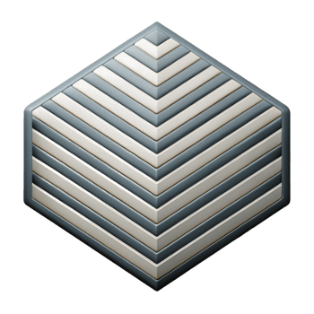 notable mid-century Square wave pattern, symmetrical, flat color, clean lines with Scalable Design. premium png
