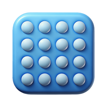mysterious splendid Grid of dots, minimal design, clean lines, flat color, with Scalable Design. exclusive png