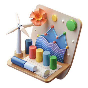magnificent creative Renewable Energy Investment Chart Transparent Background png